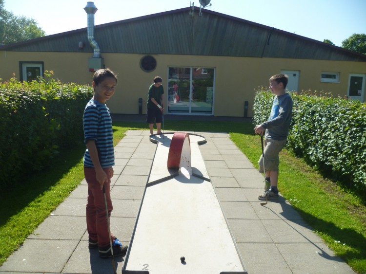 Minigolf am Abreisetag